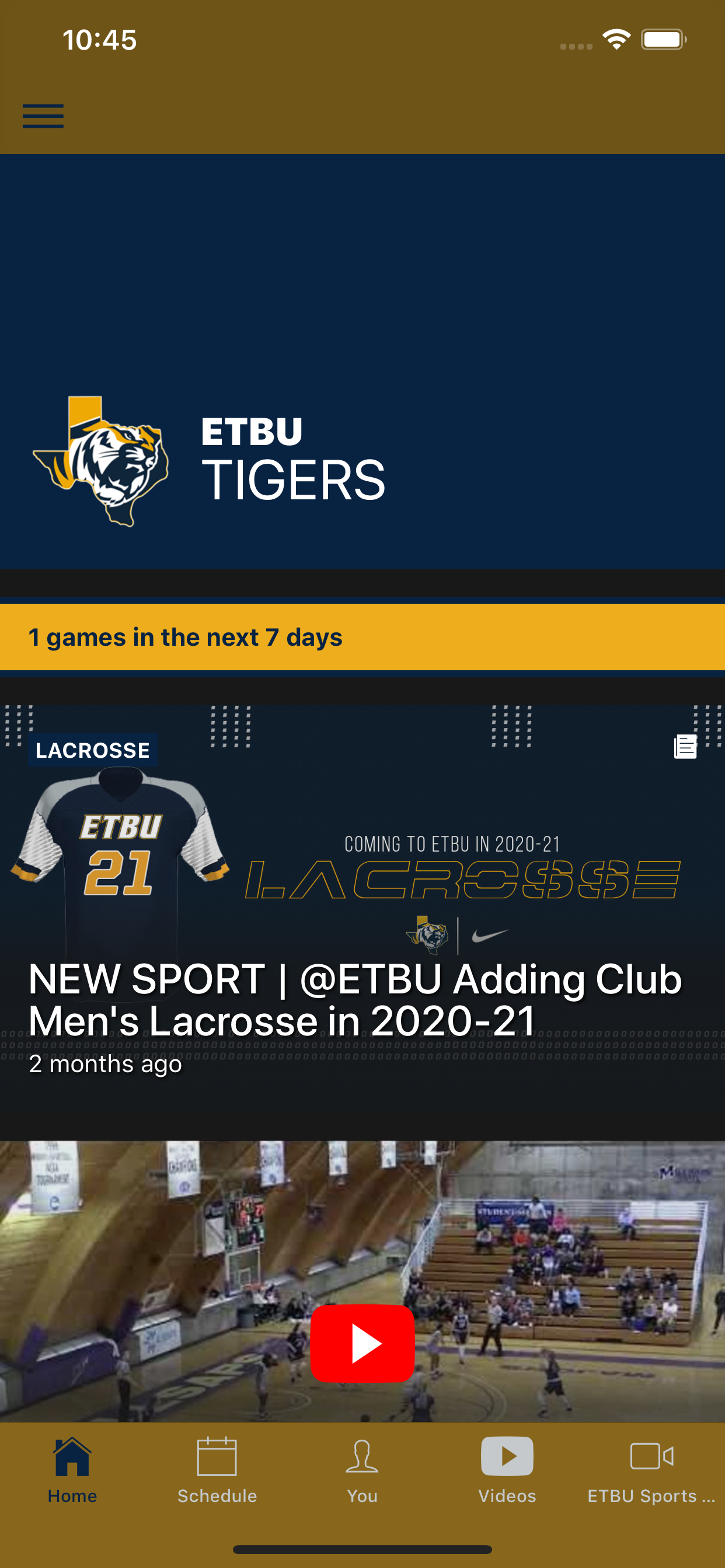 ETBU Athletics