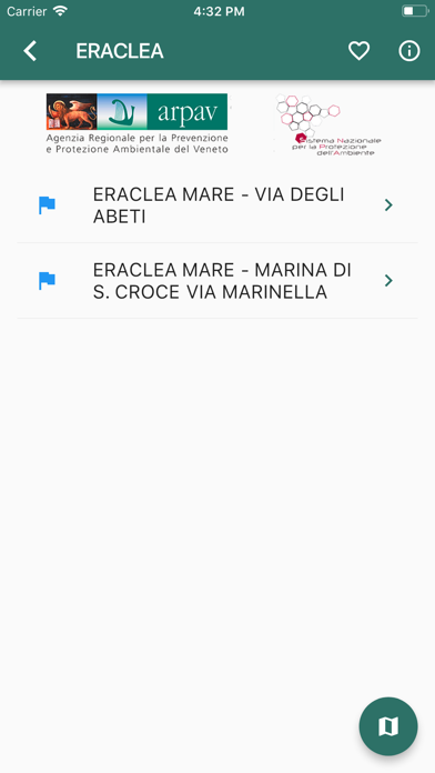 Screenshot #3 pour App ARPAV Balneazione