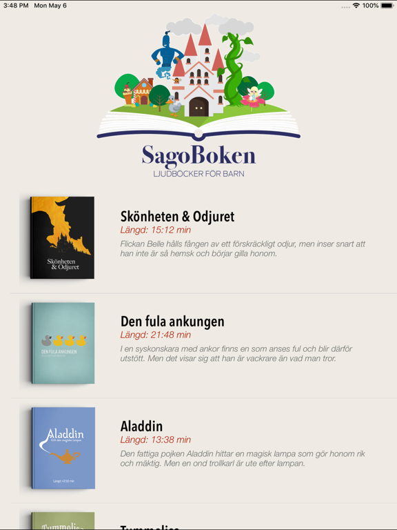 Screenshot #5 pour SagoBoken: Ljudböcker för Barn