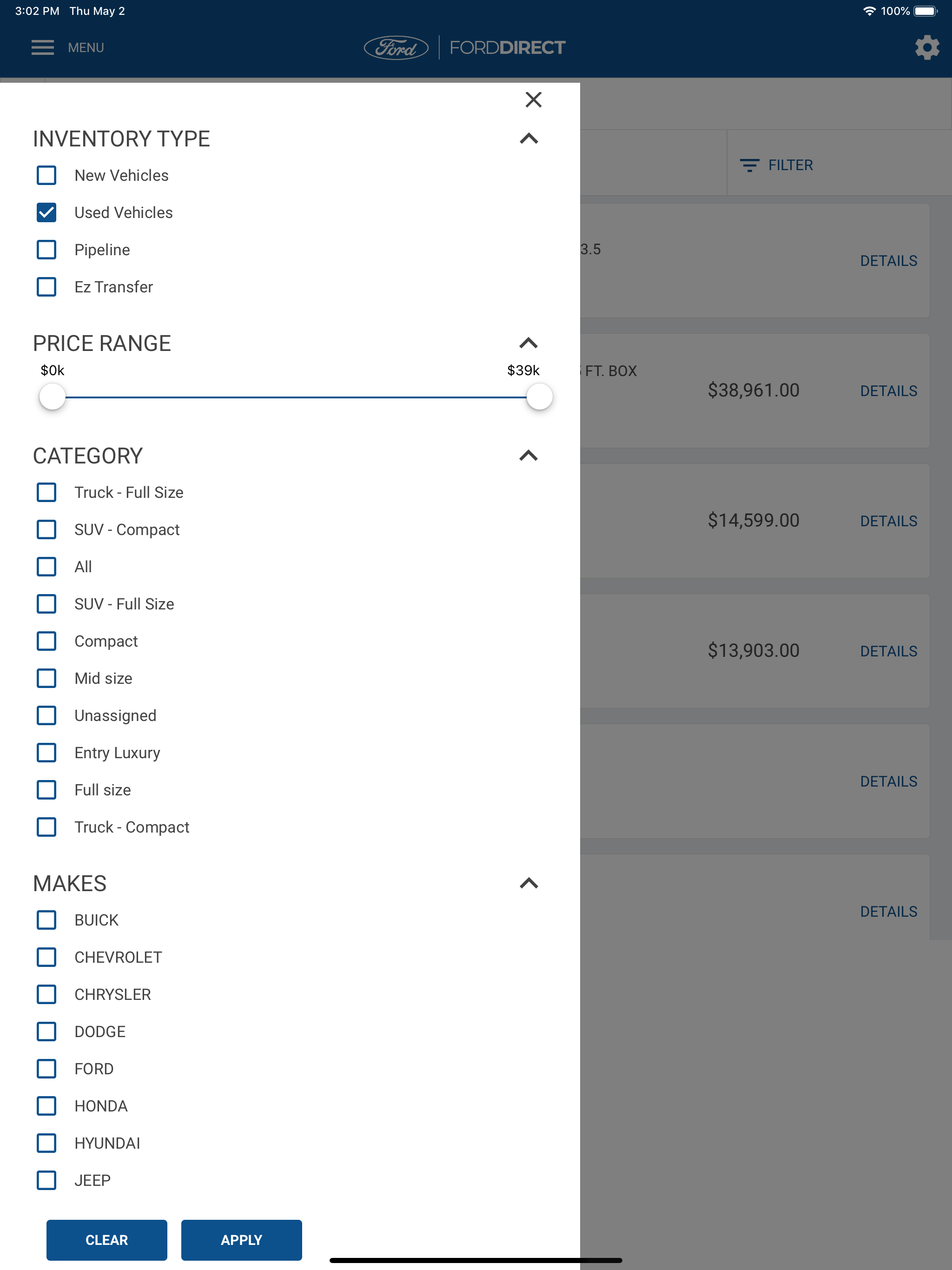 FordDirect CRM Pro Mobile screenshot 8