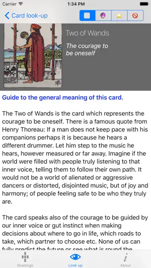 Learn Tarot iPhone Screenshot 3