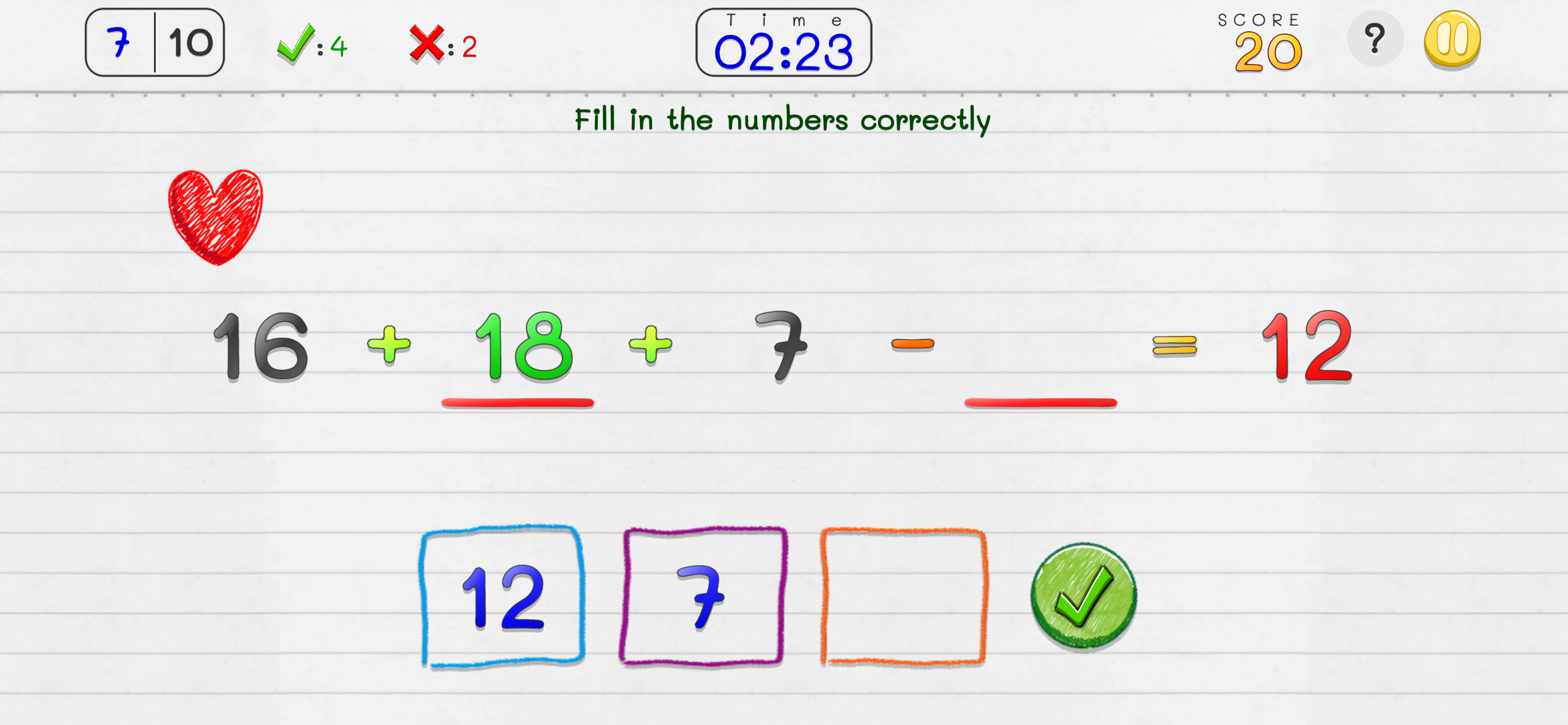 Math Game collection for You screenshot 4