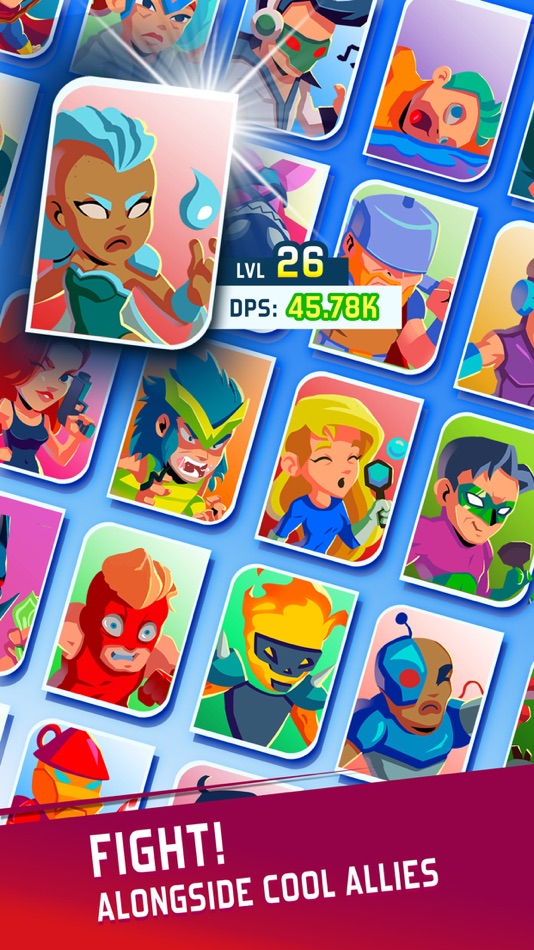 #4. Idle Hero Clicker Game (iOS) 由: Redvel Games