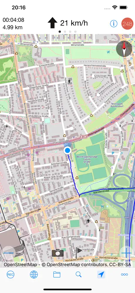myTracks - The GPS-Logger