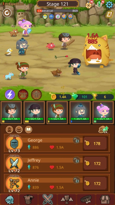 Job Hunt Heroes:Idle RPG (VIP) screenshot 4