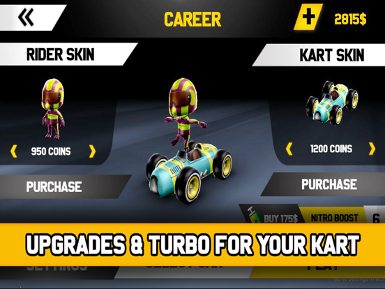 Screenshot #6 pour Kart Rush · 3D Street Speed