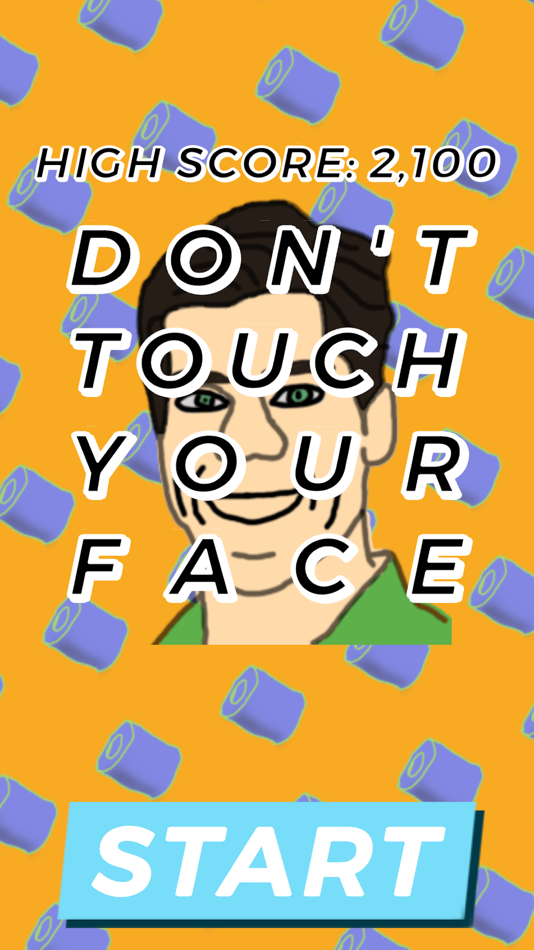 #4. Don't Touch Your Face! (iOS) 由: Aaron Nemoyten
