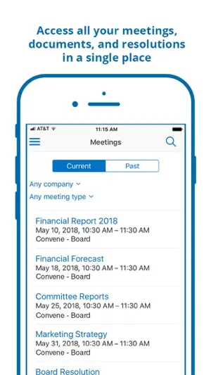 Convene Board Portal screenshot 3