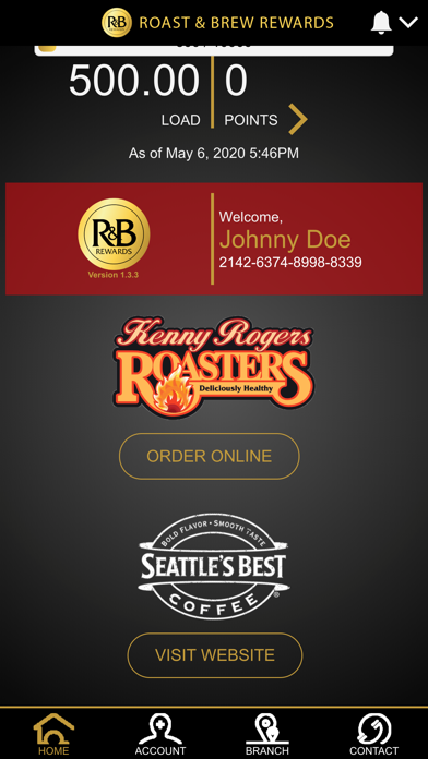 How to cancel & delete Roast and Brew Rewards from iphone & ipad 1
