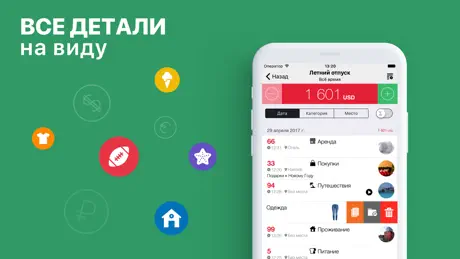 Кошелек: расходы, учет, бюджет