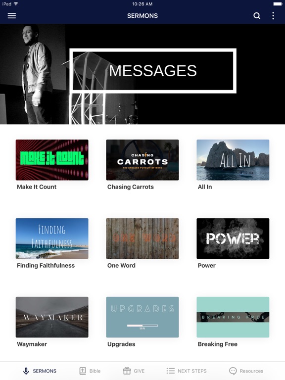 The Bridge Church (VA) iPad screenshot 1 - Education app