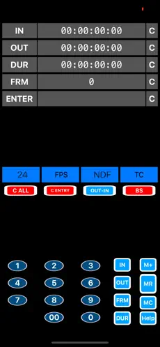 Screenshot 1 RZ Timecode Calculator iphone