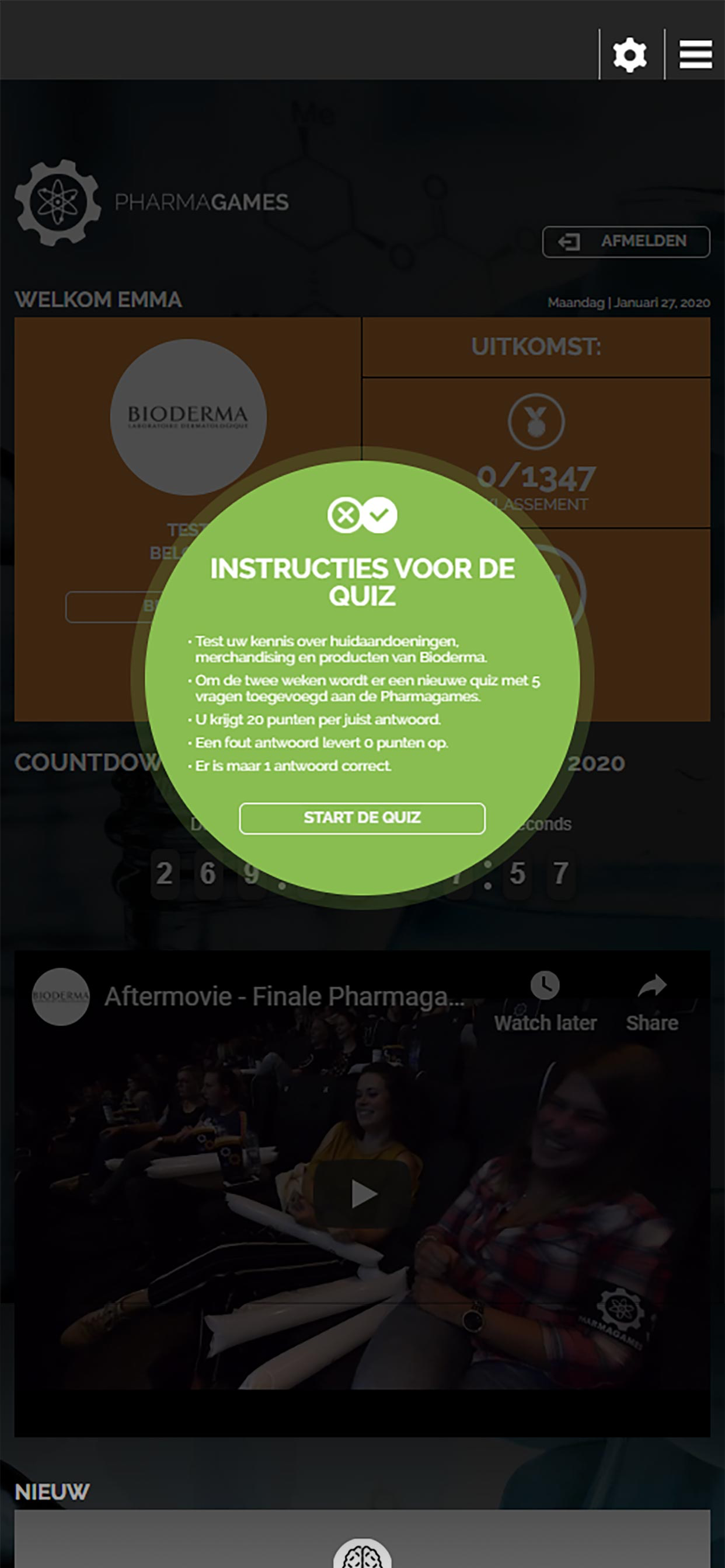 PharmaGames Belgique screenshot 4