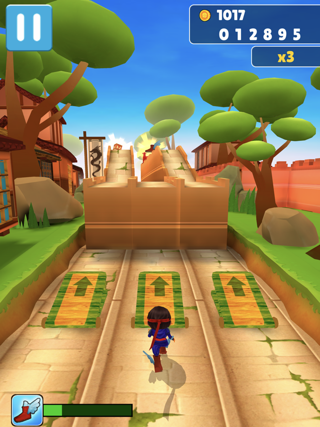 ‎Enfant Ninja Run VR Capture d'écran