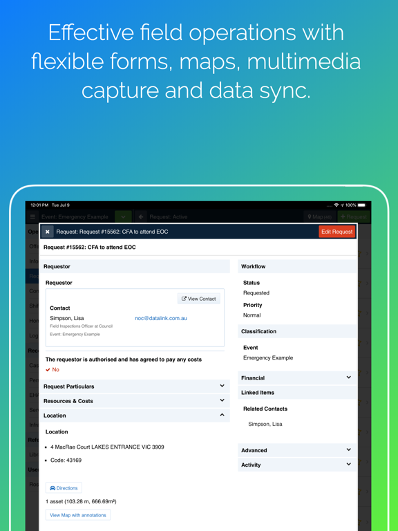 Screenshot #4 pour Crisisworks Mobile