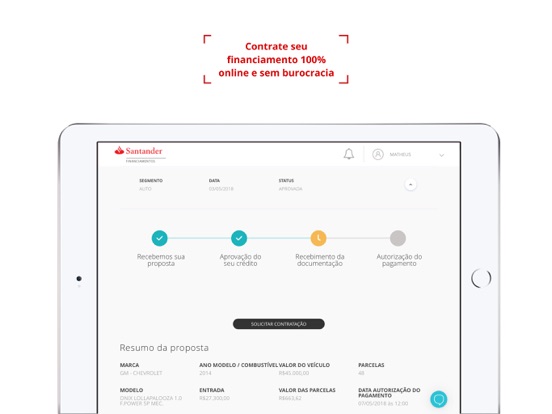 Screenshot #4 pour Santander Financiamentos