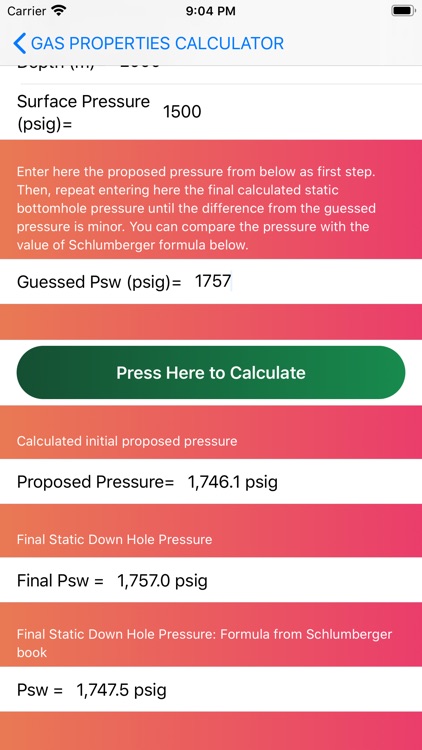 Natural Gas Calculator screenshot-4