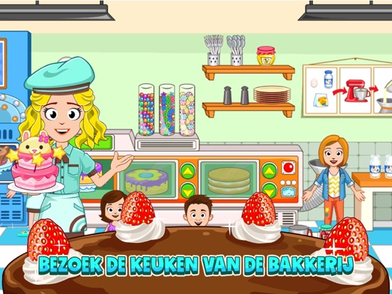 My Town : Bakery iPad app afbeelding 3