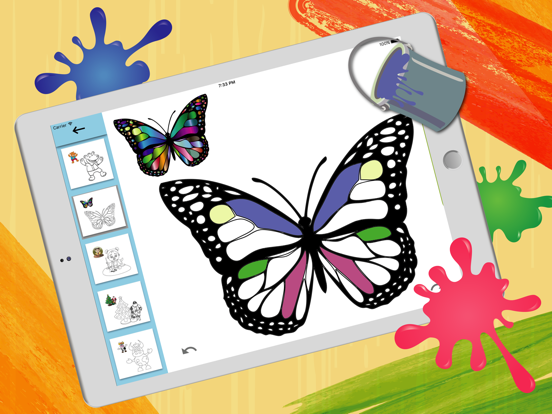 Screenshot #5 pour ColorKids: Coloring Book Lite.