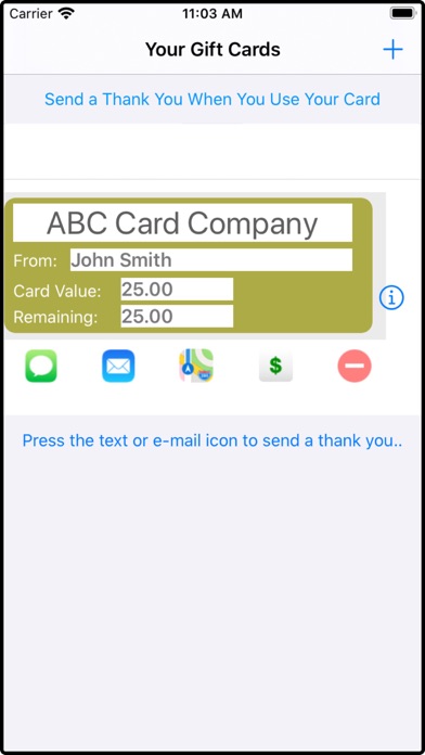 Gift Card Thanksのおすすめ画像2