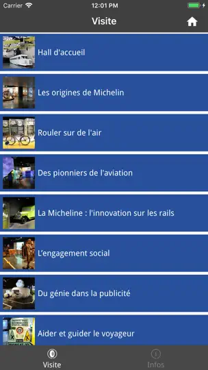 Capture d'écran de L’Aventure Michelin sur iPhone 2