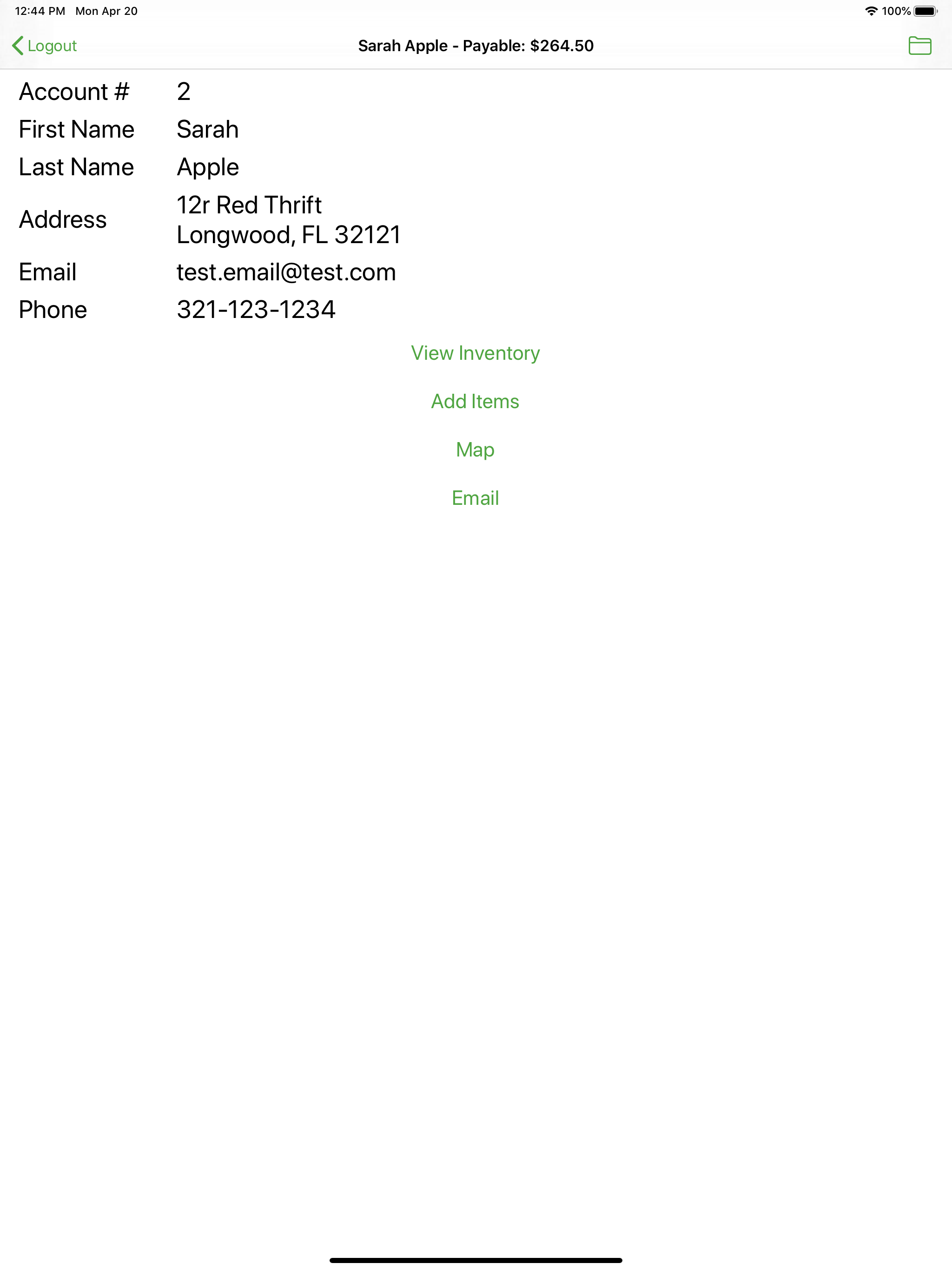 Item Entry Lite