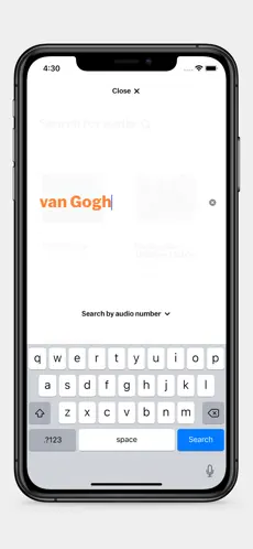Screenshot 3 MoMA Audio iphone