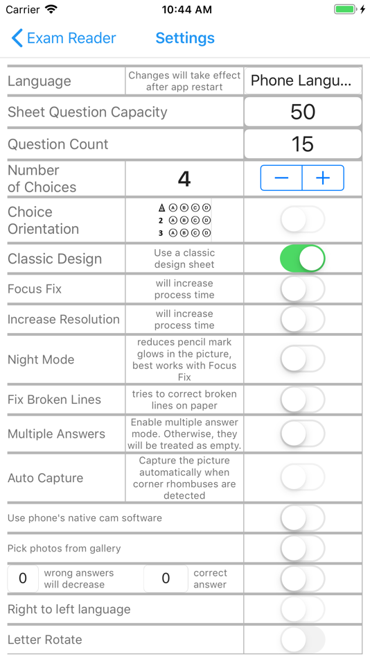 #2. Exam Reader-Optical Test Grade (iOS) 由: BULENT EREN