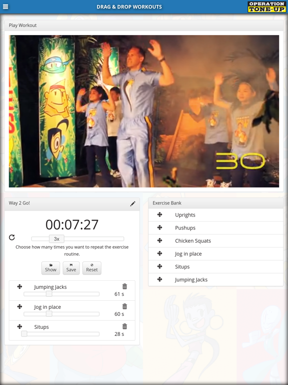 Screenshot #4 pour Drag & Drop Workouts