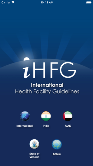 Screenshot #1 pour Health Facility Guidelines PRO