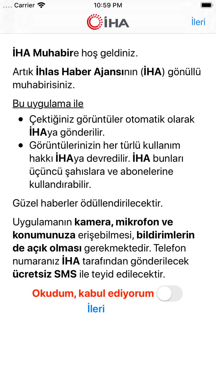 İHA Muhabir