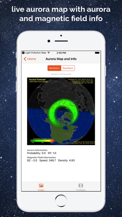 Light Pollution Map - Dark Sky Screenshot