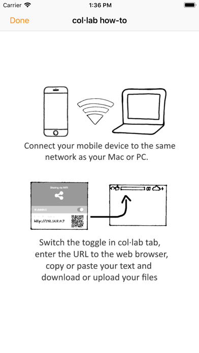 Screenshot #1 pour col·lab