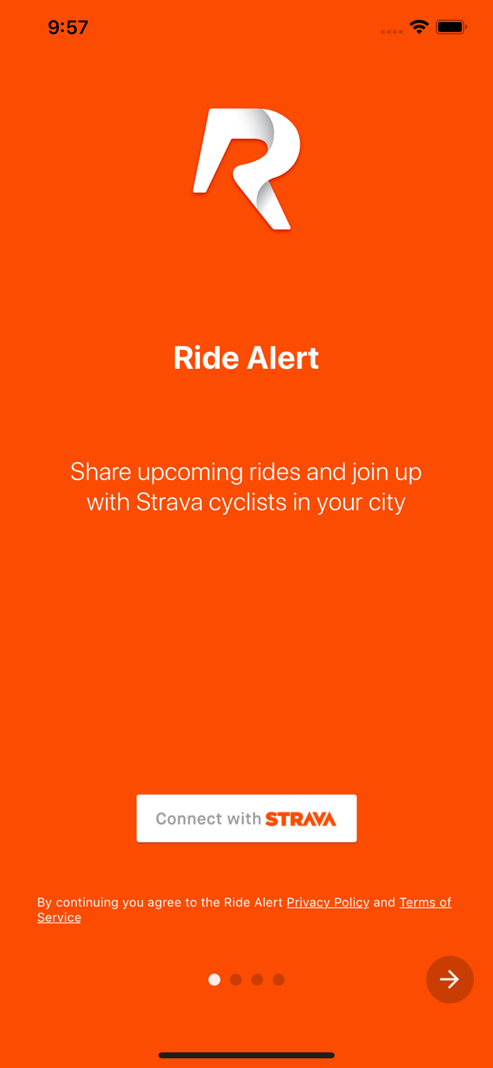Ride Alert − Social Cycling