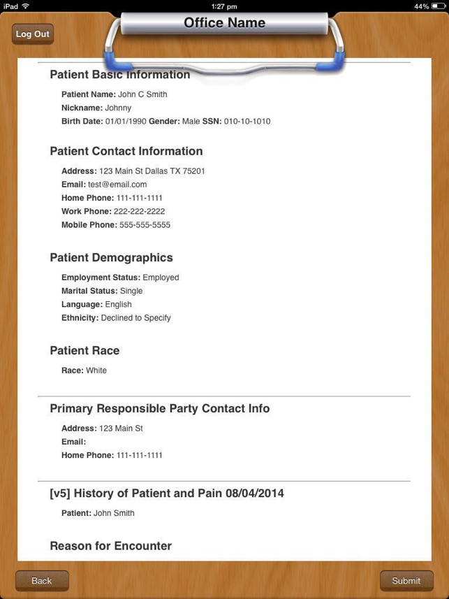 MacPractice Clipboard