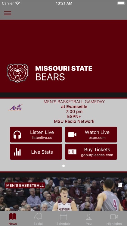 Missouri State Bears Athletics