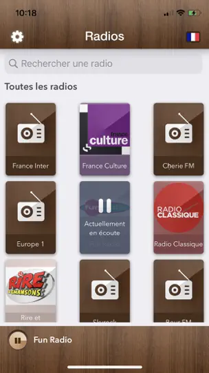 Capture d'écran de Radios France - Radio Partout sur iPhone 2
