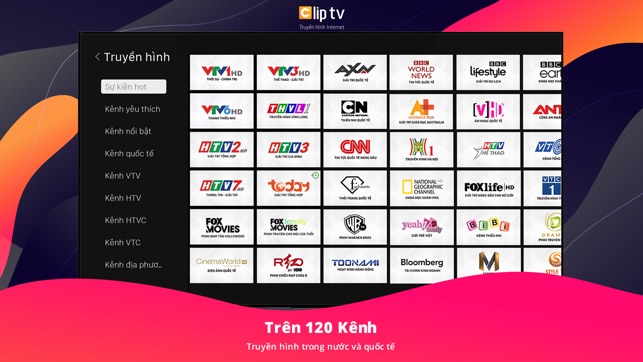 Clip TV – Truyền hình internet