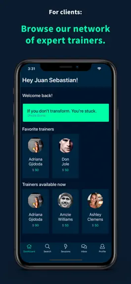 Game screenshot MyGoTrainer - Personal trainer mod apk