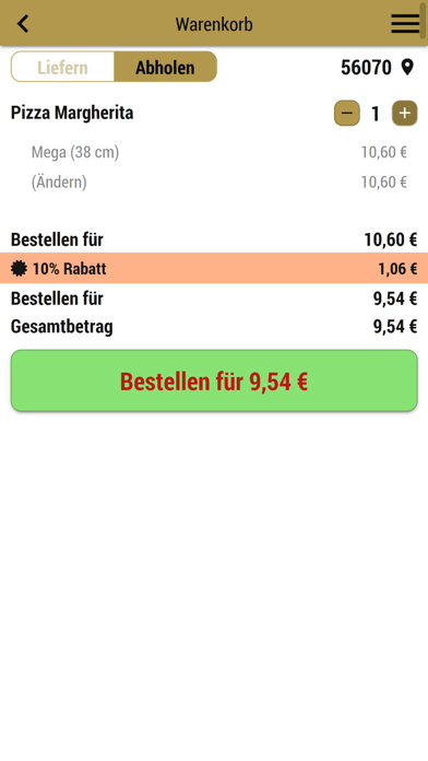 Screenshot #2 pour Lieferservice Da Damiani