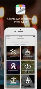 Countdown+ Calendar (Lite) screenshot #3 for iPhone