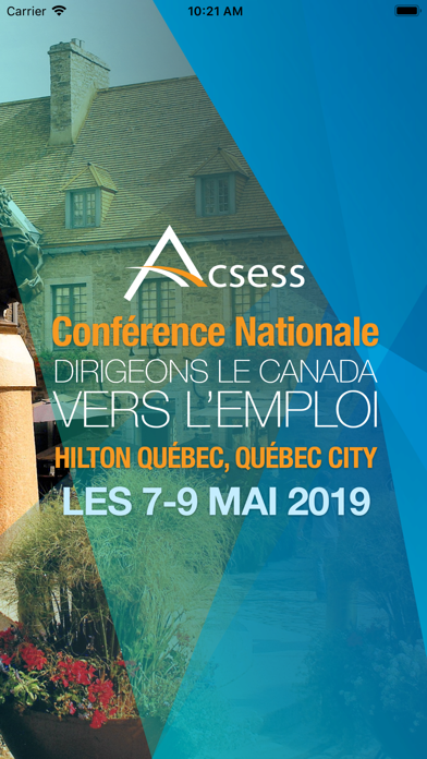 How to cancel & delete ACSESS 2019 Conference (FR) from iphone & ipad 1