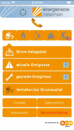 enm NetzInformation screenshot 1