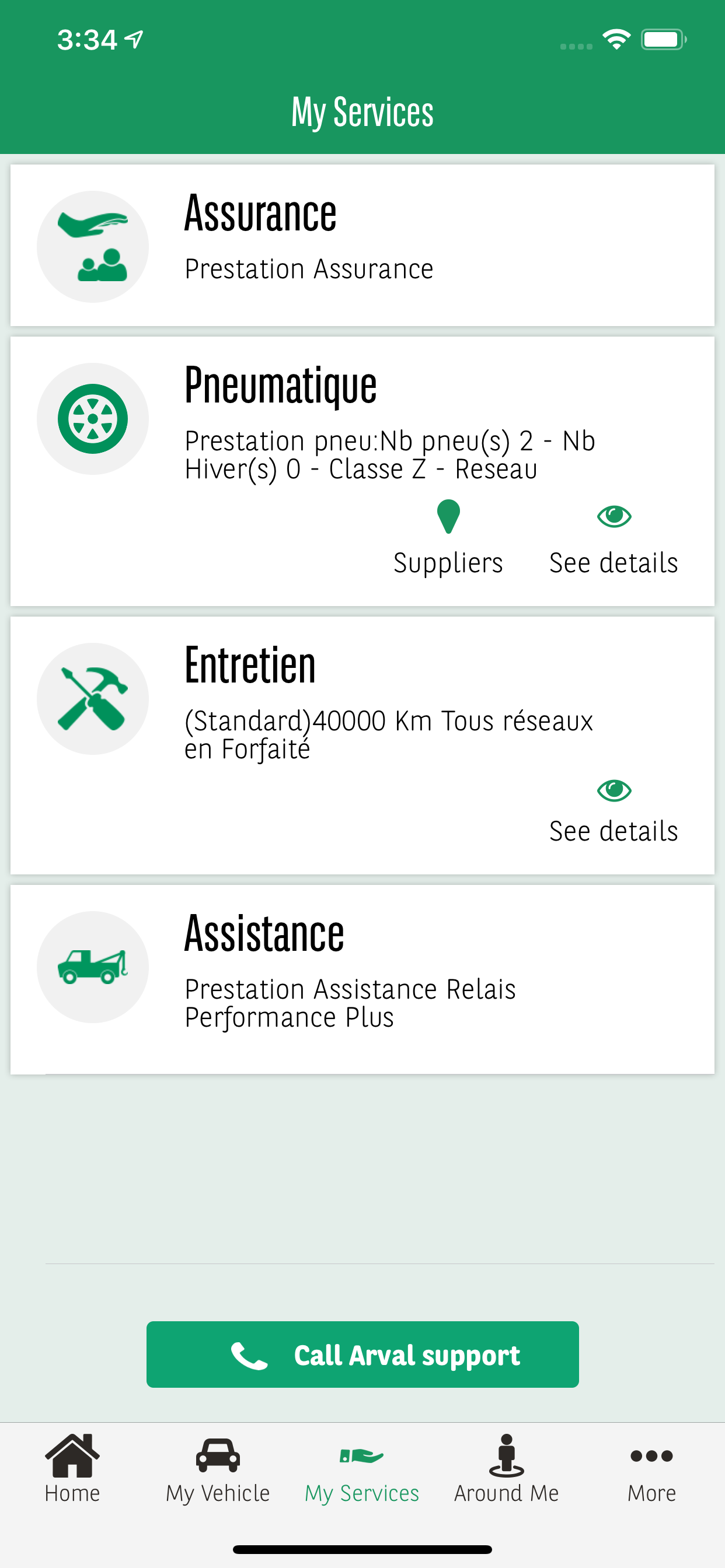 My Arval Mobile screenshot 4