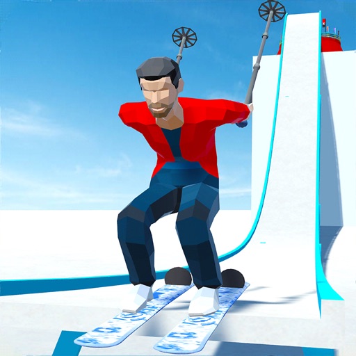 Mega Ramp Skiing Stunts