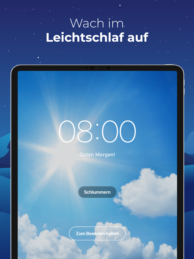 Sleepzy - Schlaftracker-Wecker Screenshot
