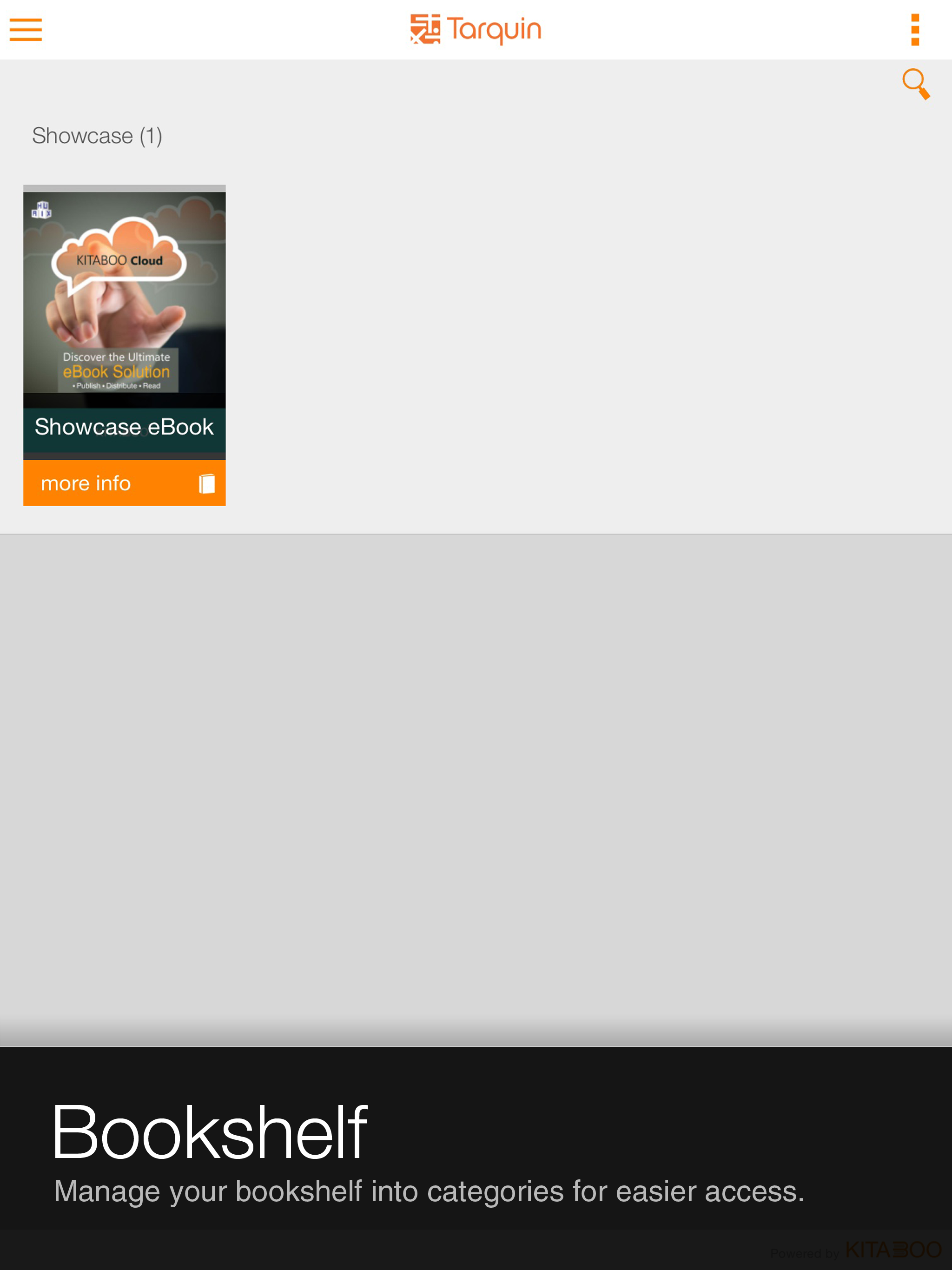 Tarquin eBook Reader screenshot 3