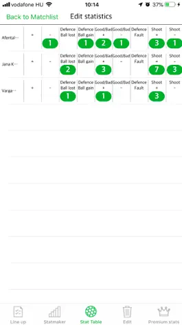 Game screenshot SportStatsCreator apk