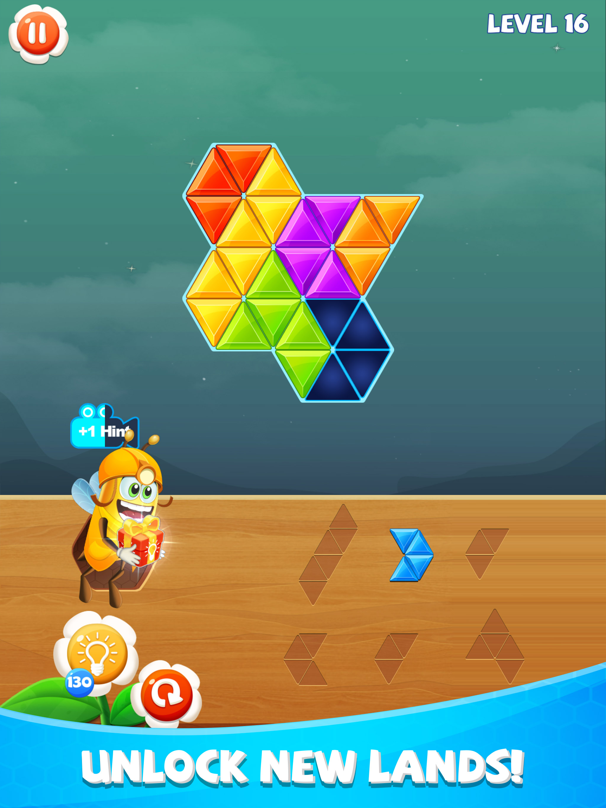Blockdom: Hexa,Triangle,Square