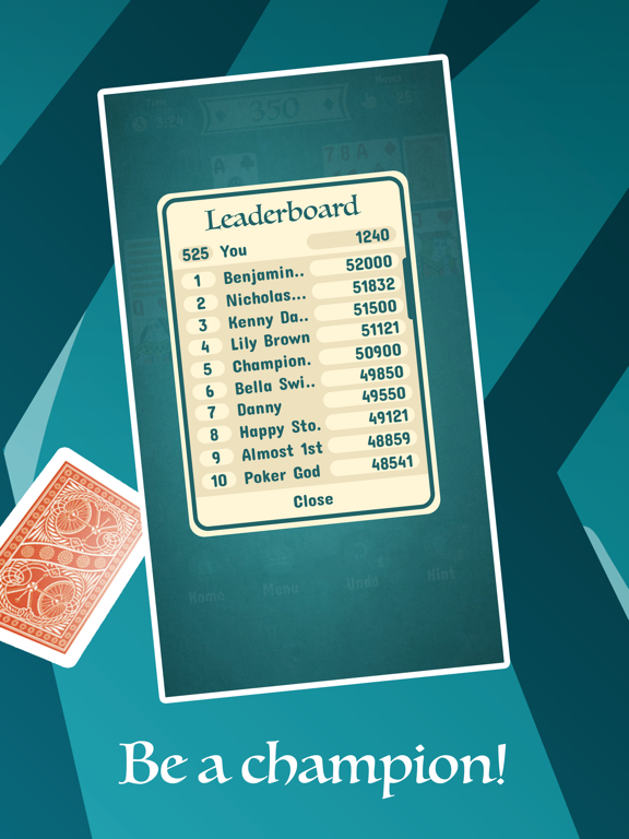 Klondike Solitaire: Card Games iPad screenshot 5 - Games app
